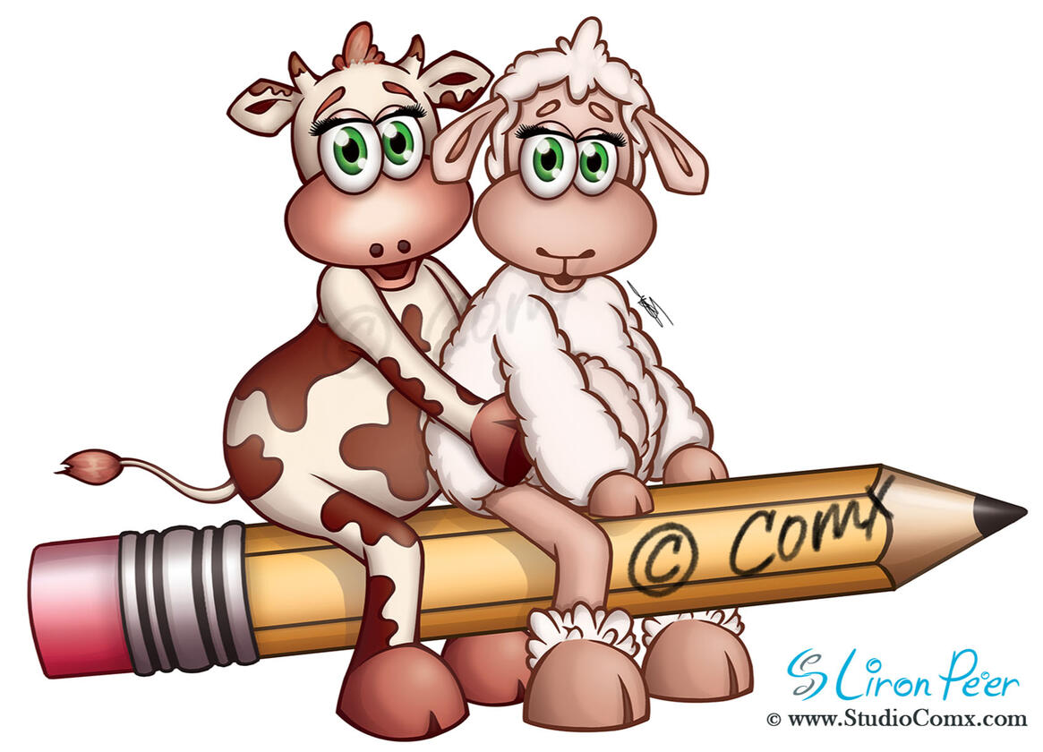 Lilly & Bella Riding The Pencil - Studio ComX Lilly & Bella Riding The Pencil - Studio ComX