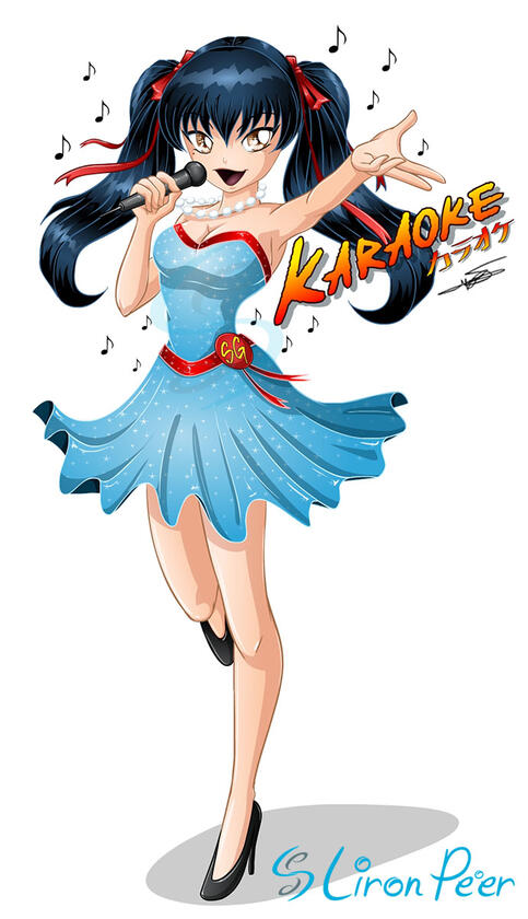 Sushi Girl Sings - Character Design Sushi Girl Sings - Character Design