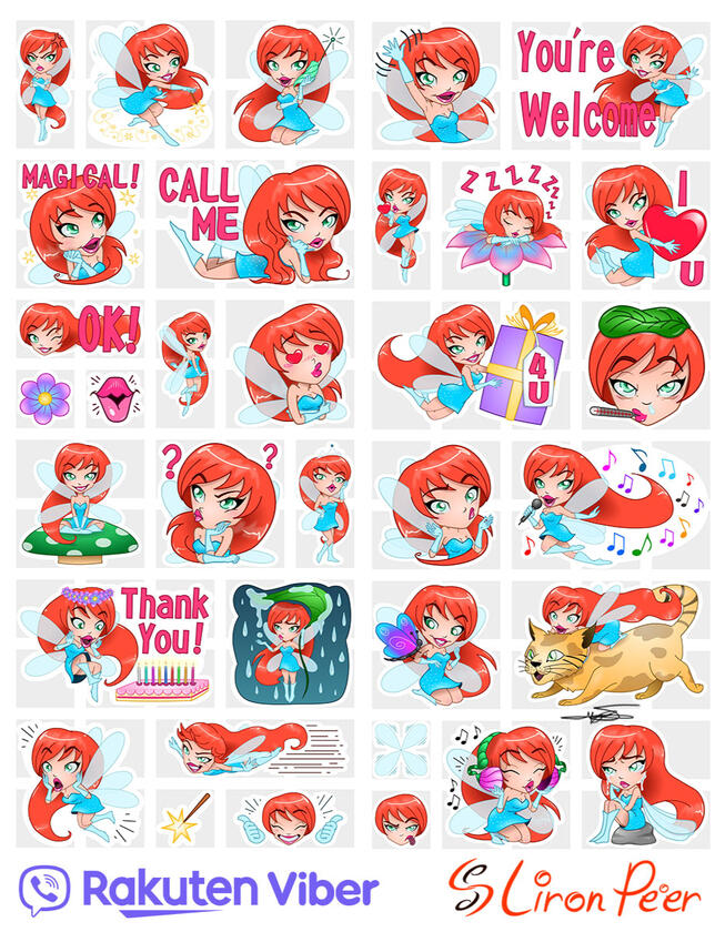 Fairy Viber Stickers Fairy Viber Stickers