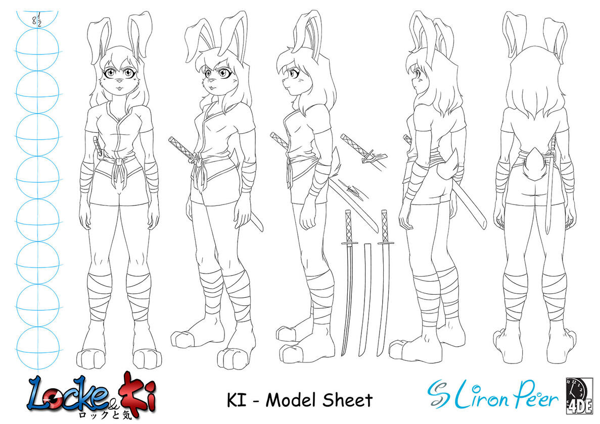 Ki Model Sheet - Locke & Ki Ki Model Sheet - Locke & Ki