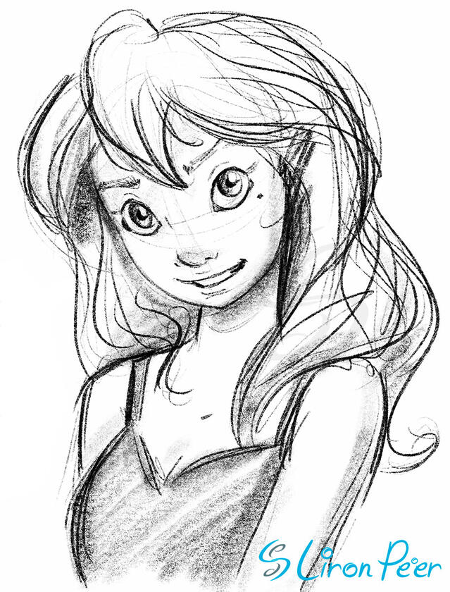 Cute Girl Sketch Cute Girl Sketch