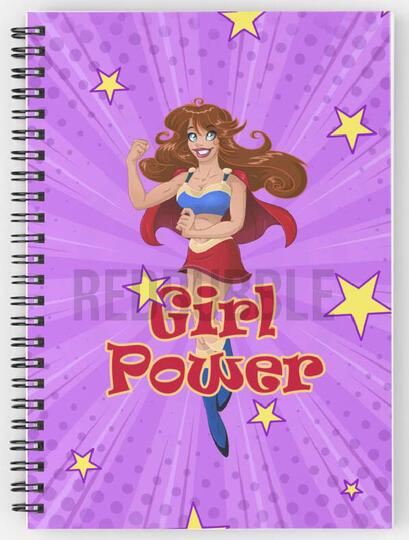 Super Woman Girl Power Notebook Super Woman Girl Power Notebook